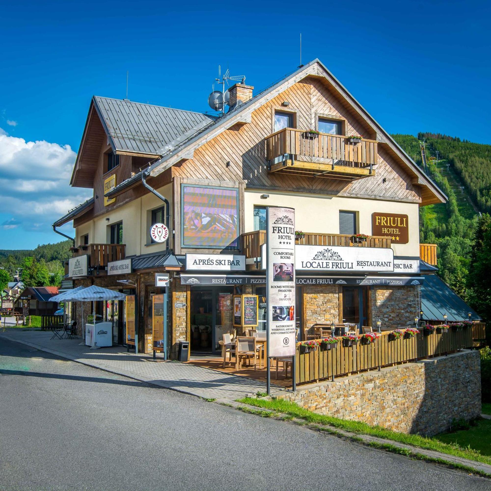 Hotel Friuli 哈拉霍夫 外观 照片